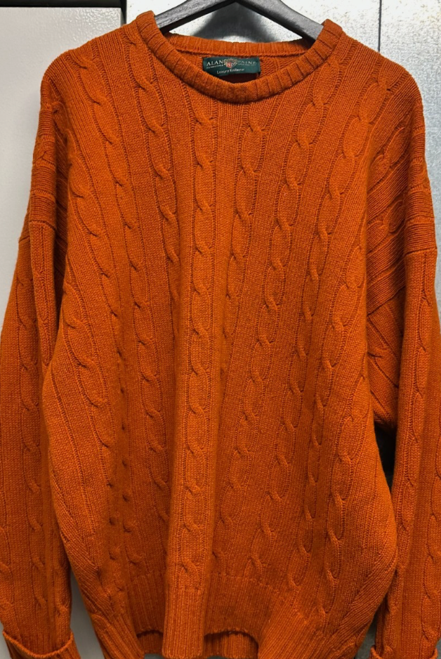 Honley Cable and Bar Crew Neck