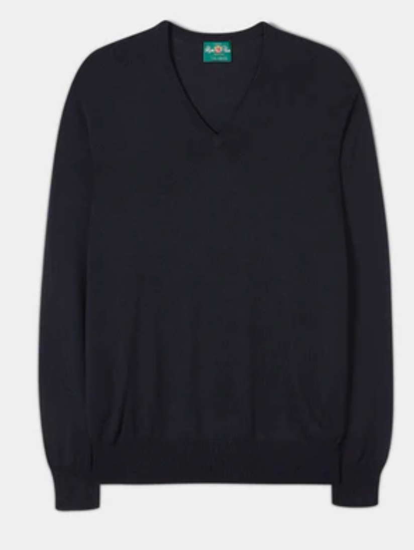 Alan Paine Millbrook Merino Vee Neck