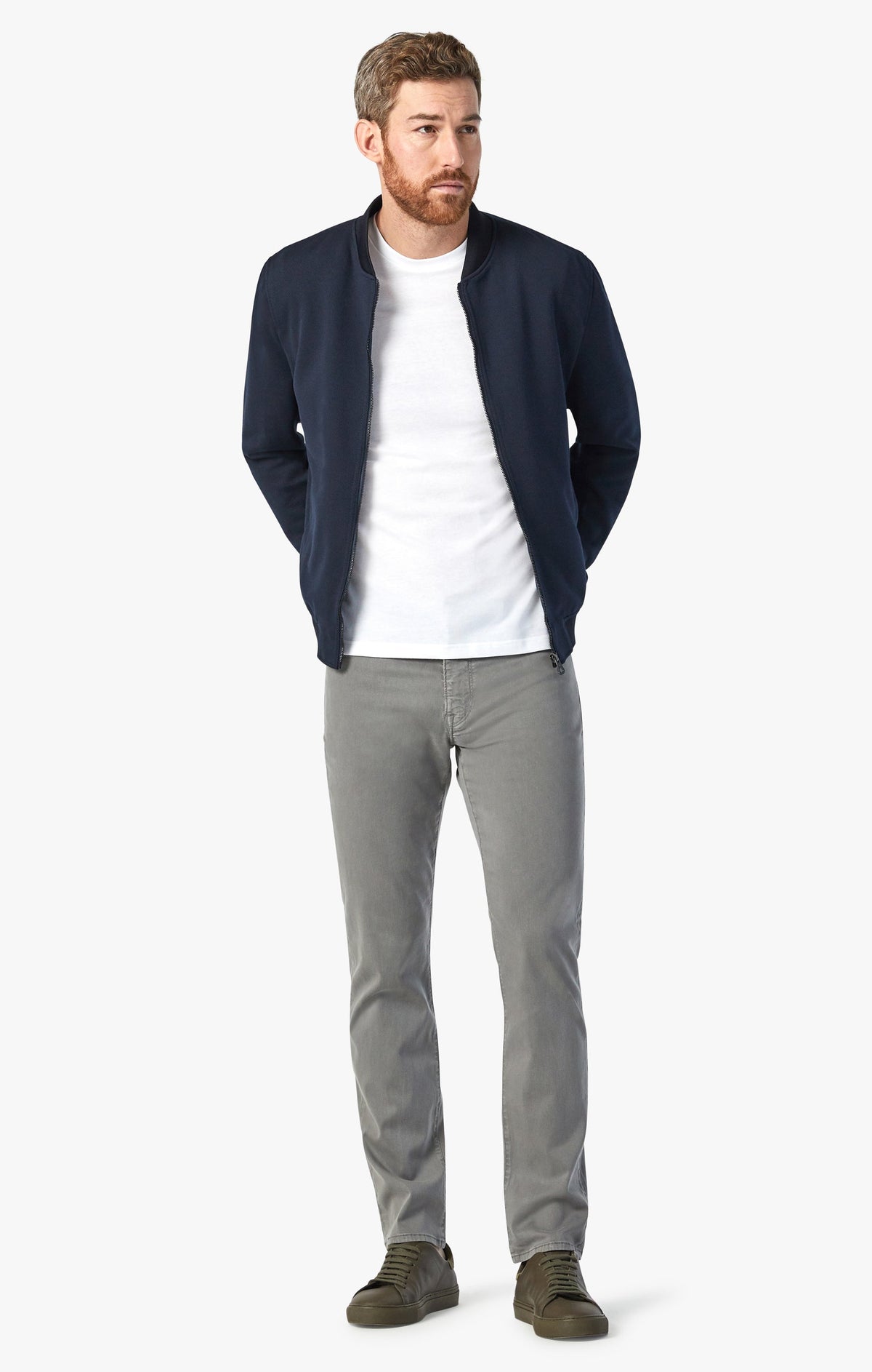 Courage fit in Pewter Twill