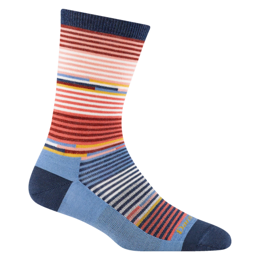 Women's Pixie Crew Lightweight Lifestyle Socks-Vapor