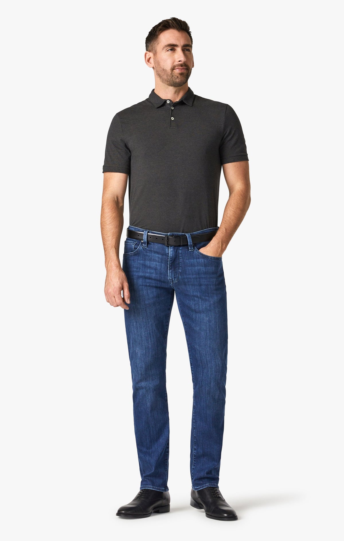 34 Heritage Courage fit in Mid Urban denim