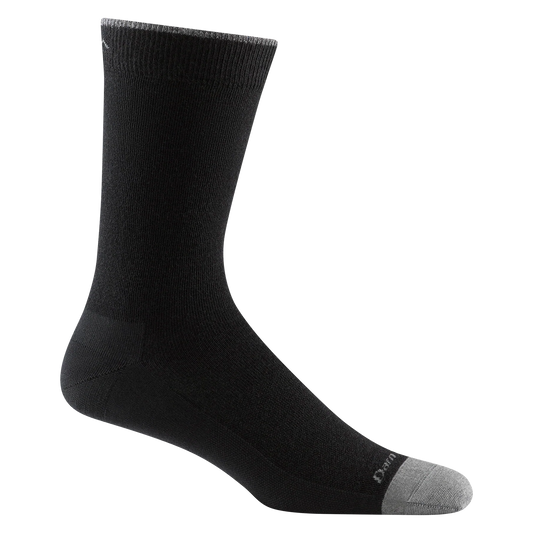 Men's Solid Crew Lightweight Lifestyle Socks