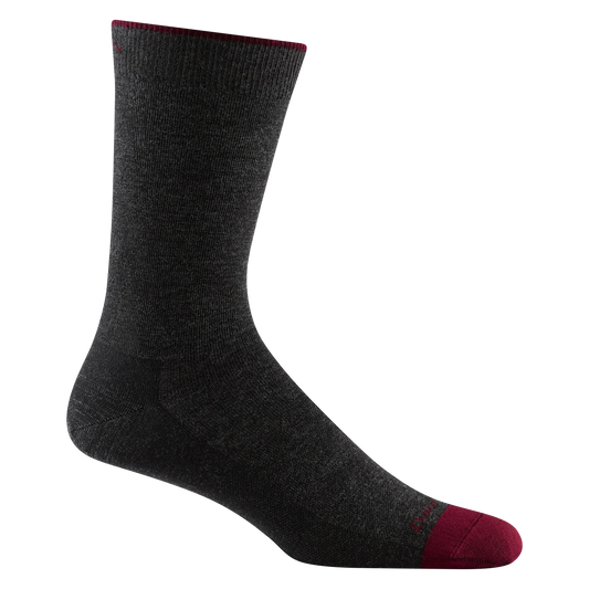 Men's Solid Crew Lightweight Lifestyle Socks