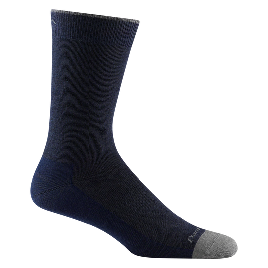 Men's Solid Crew Lightweight Lifestyle Socks
