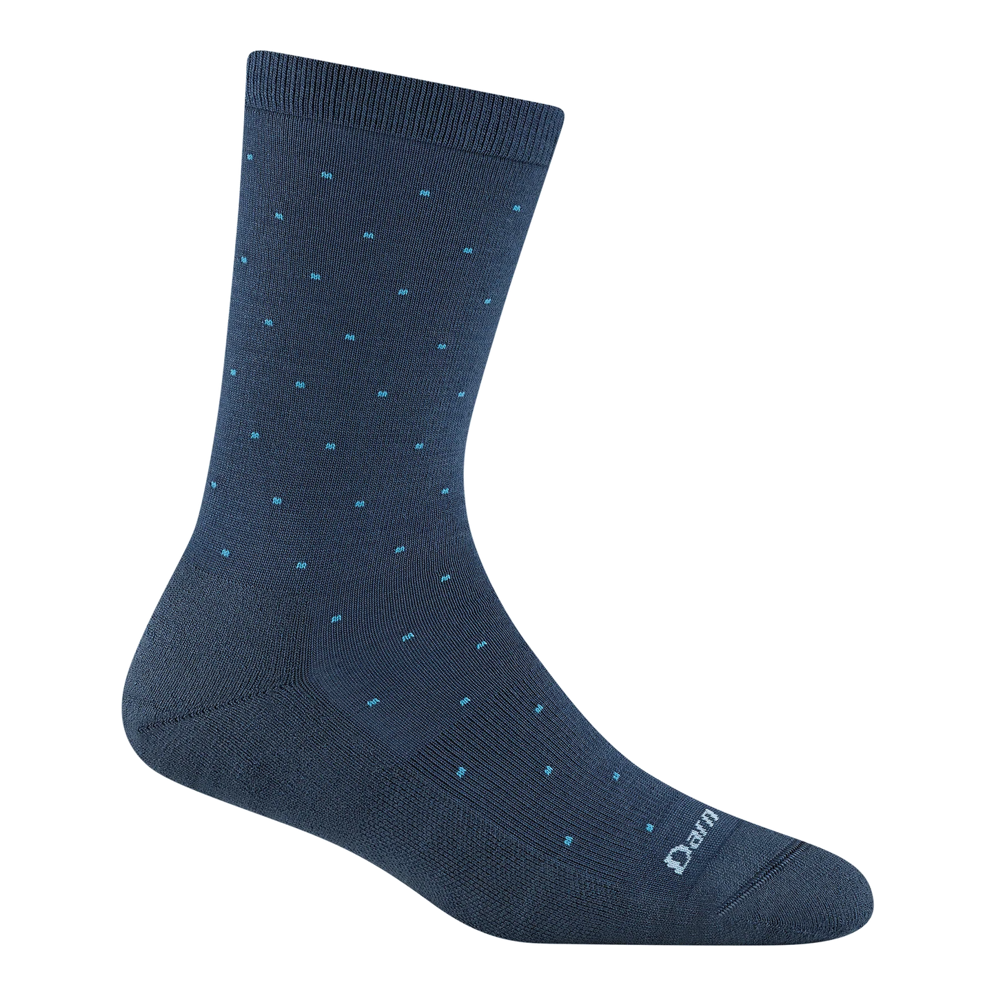 Women's Pin Drop Crew Lightweight Lifestyle Socks-Midnight