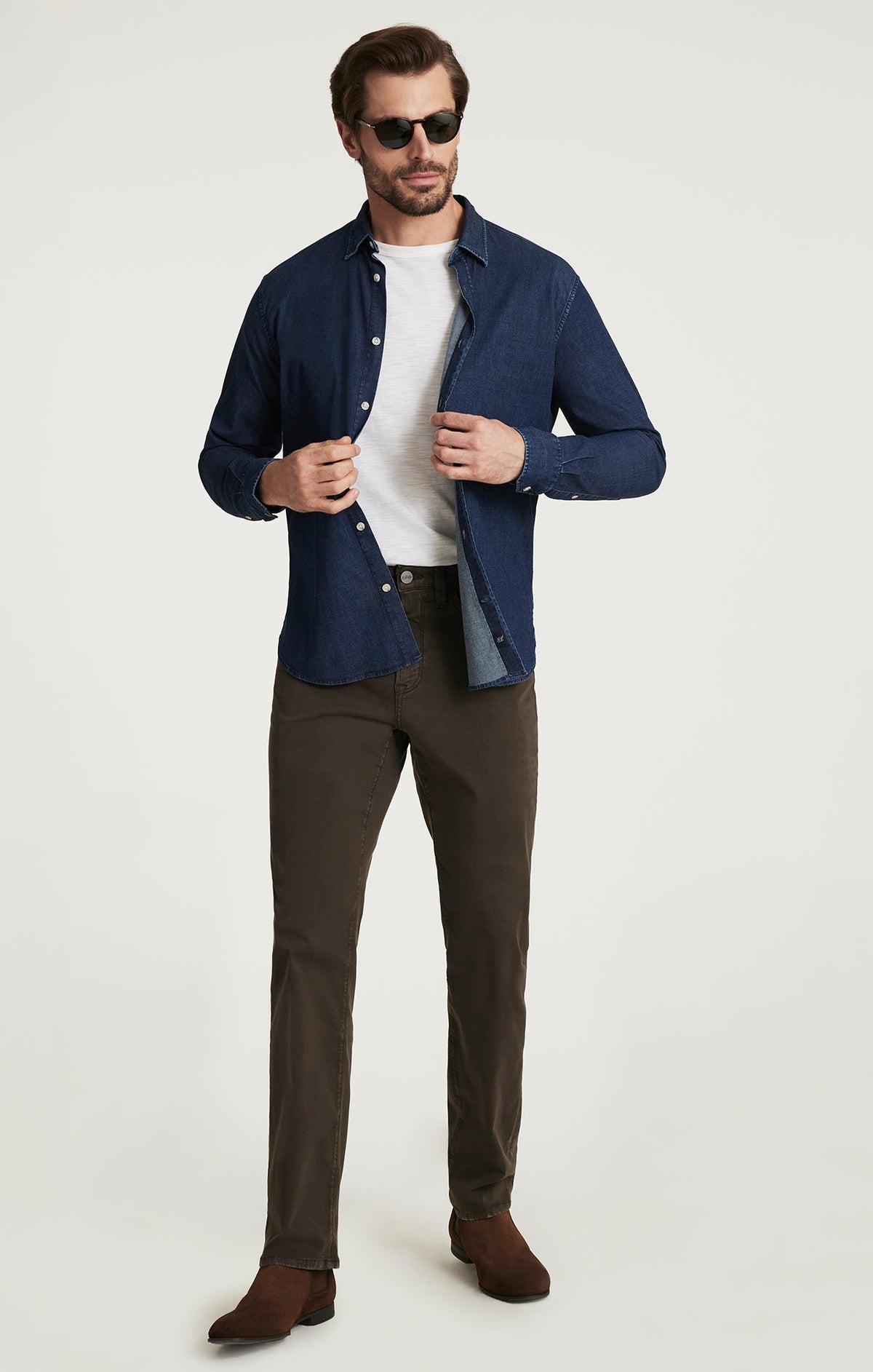 Charisma fit in Cactus Green Twill