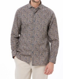 BILBPS53-COFFEE Dress Shirt