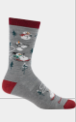 Sled Head Crew Lightweight with Cushion- Gray