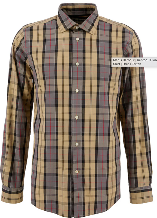 KENTON TAILORED LONG-SLEEVED SHIRT