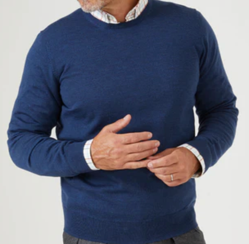 Alan Paine Radstone Merino Crew Neck