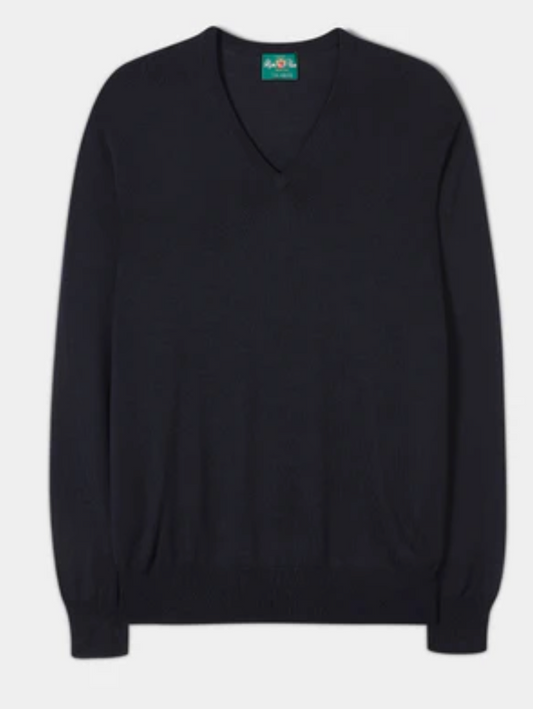Alan Paine Millbrook Merino Vee Neck