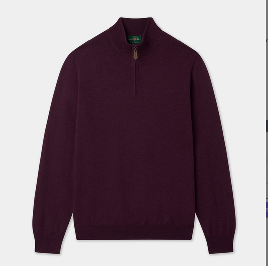 Barton Half-Zip Mock Neck