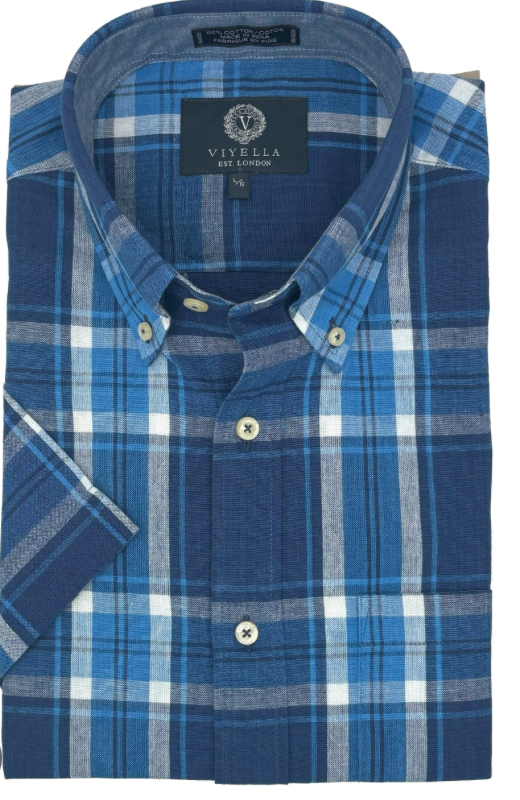Viyella Short Sleeve Multi Color