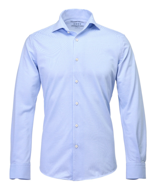 KARBOG53 Dress Shirt- SKY/INDIGO