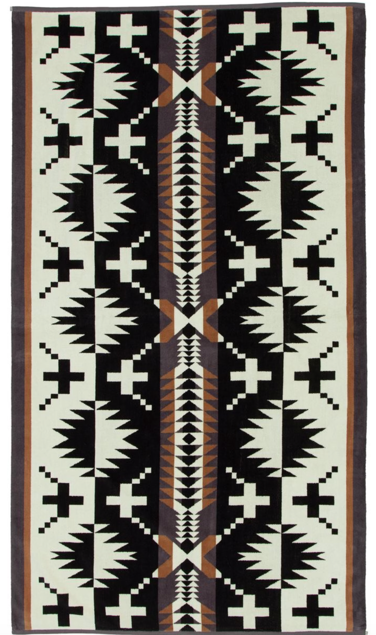oversized jacquard spa towel