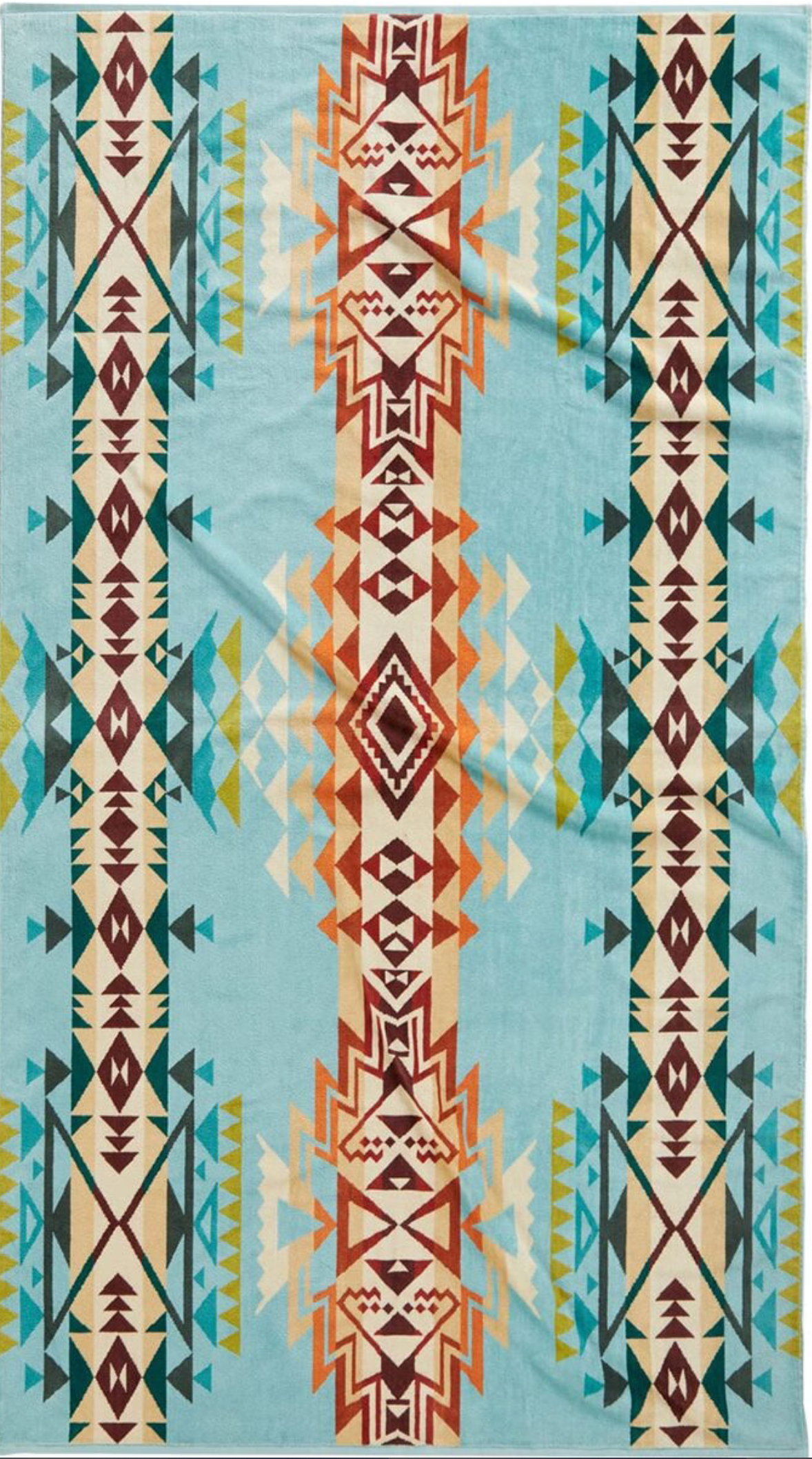 oversized jacquard spa towel