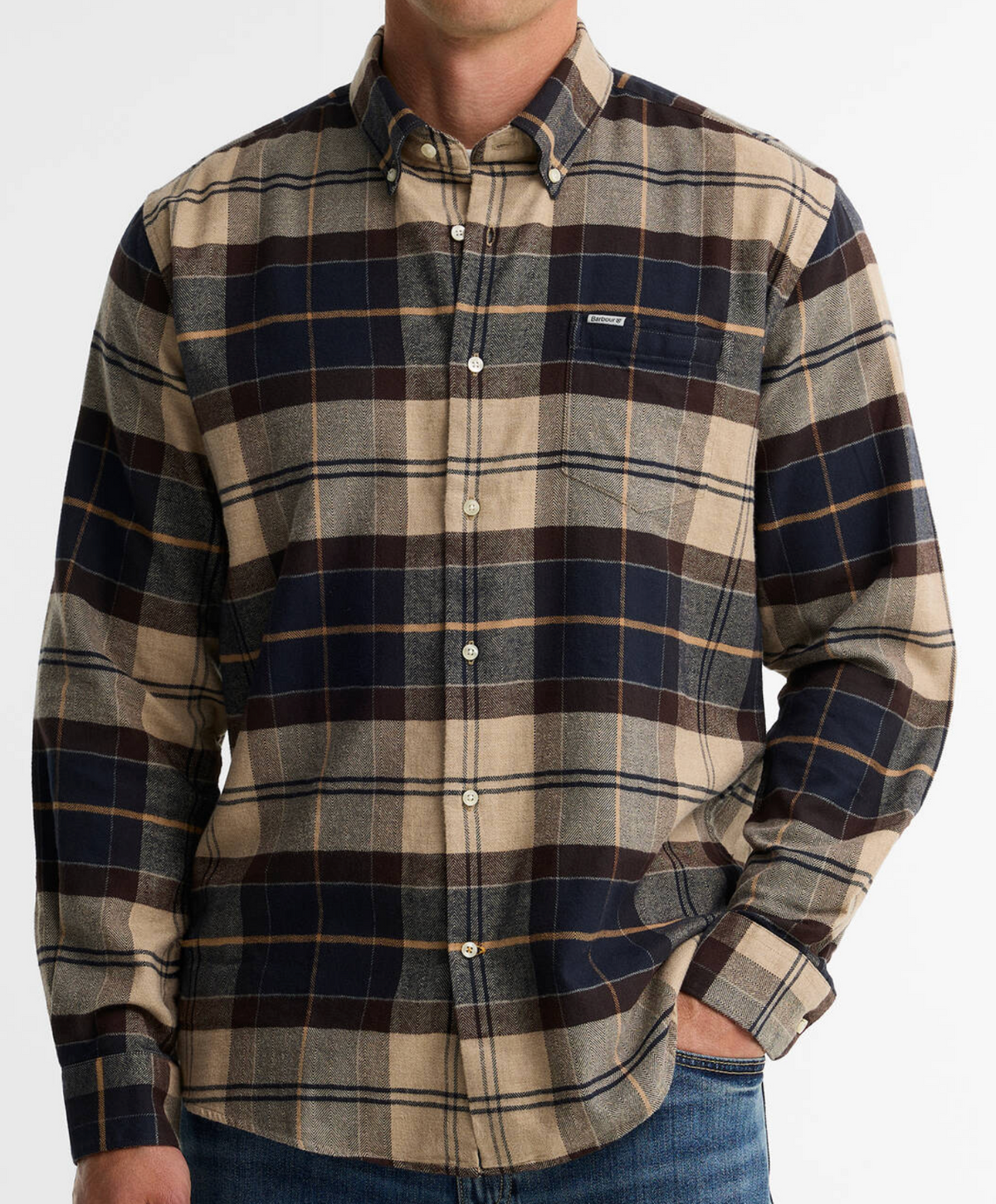 Hogside Tartan Regular Long-Sleeved Shirt