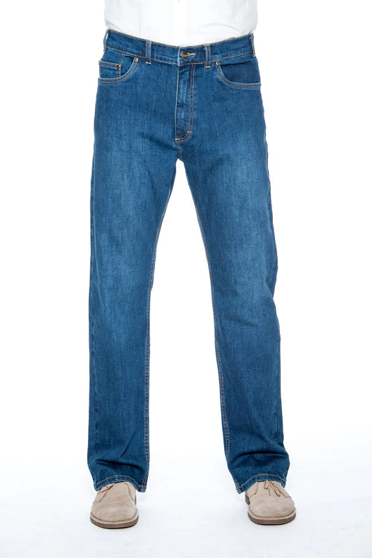 Ring Spun Stretch Traditional Straight Cut