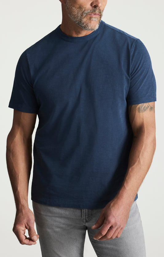 Slub Crew Neck T-Shirt